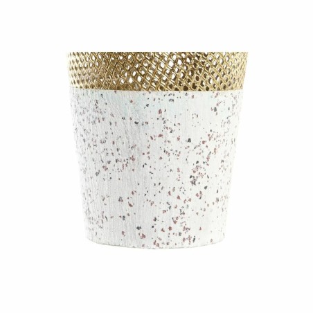 Vaso Home Decor Dorato 25 x 25 x 48 cm