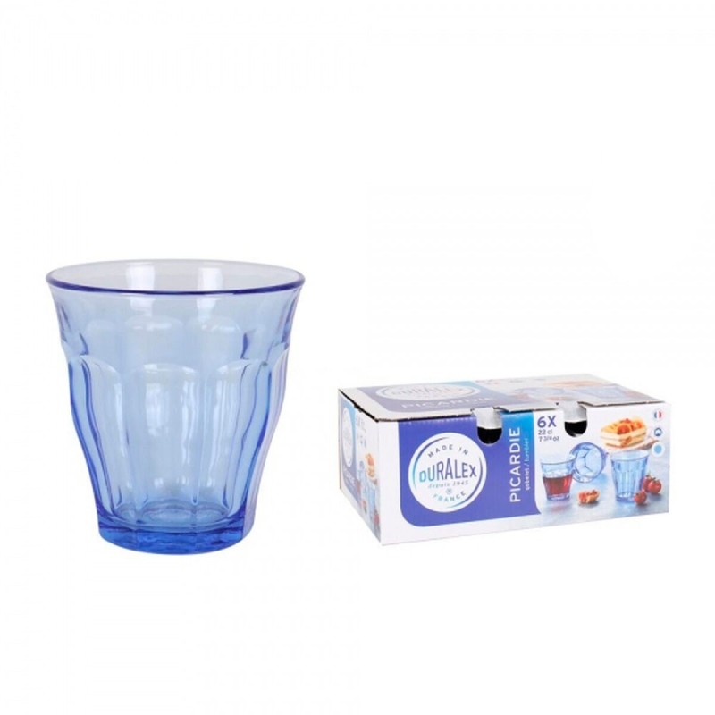 Set di Bicchieri Duralex Picardie 220 ml (6 Unità)