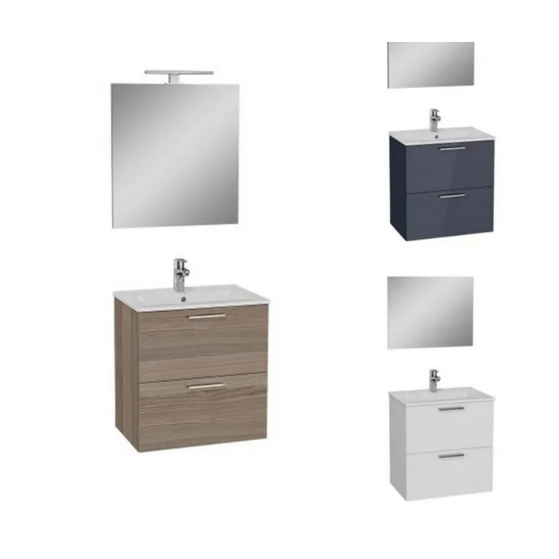 Mobile Bagno Rodin 60cm con lavabo e specchio