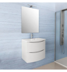 Mobile Bagno Smal 60cm lavabo e specchio