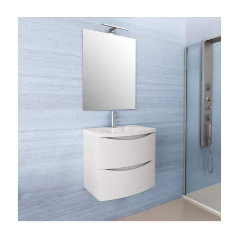 Mobile Bagno Smal 60cm lavabo e specchio