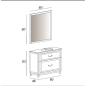 Mobile Bagno Britain 2 misure