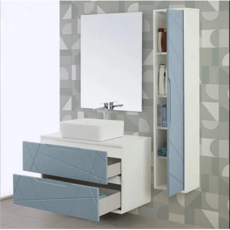 Mobile Bagno Wind 90cm con colonna