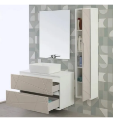 Mobile Bagno Wind 90cm con colonna