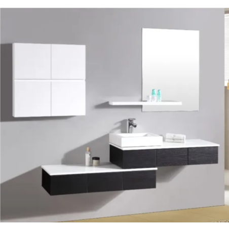 Mobile Bagno Neptun 180cm nero