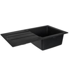 Lavello a Una Vasca Maidsinks 1D volcano 76 x 44 cm Nero