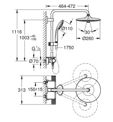 Grohe VITALIO SYSTEM 260