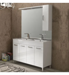 Mobile Bagno Sandra 120cm doppio lavabo