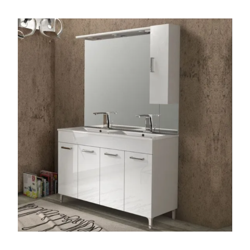 Mobile Bagno Sandra 120cm doppio lavabo