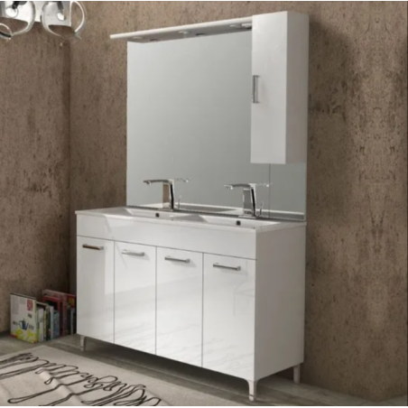 Mobile Bagno Sandra 120cm doppio lavabo