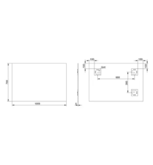 Mobile Bagno Duble 120cm doppio lavabo