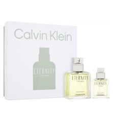 Cofanetto Profumo Uomo Calvin Klein EDT Eternity 2 Pezzi