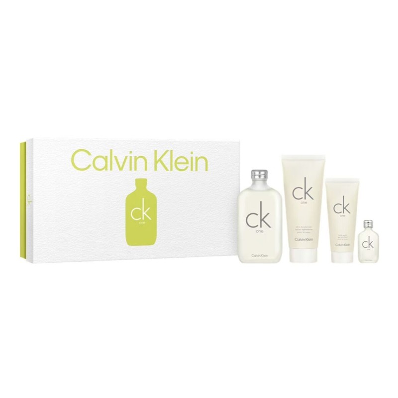 Cofanetto Profumo Donna Calvin Klein Ck One 4 Pezzi