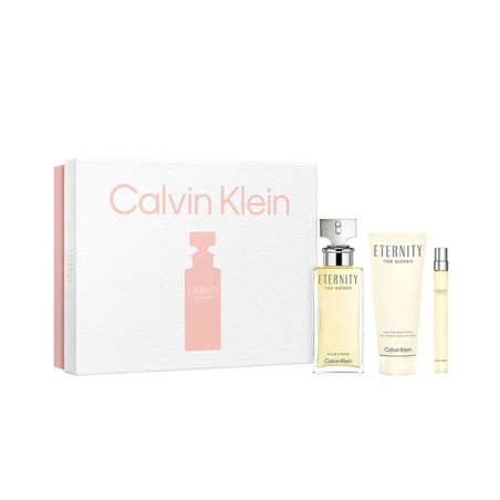 Cofanetto Profumo Donna Calvin Klein Eternity 3 Pezzi