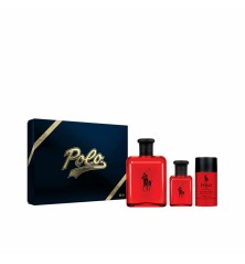 Cofanetto Profumo Uomo Ralph Lauren Polo Red 3 Pezzi