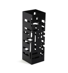 Portaombrelli Versa Nero Metallo Ferro 15,5 x 49 x 15,5 cm