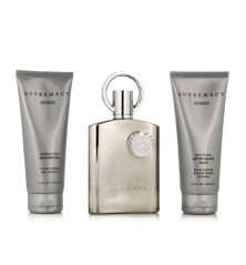 Cofanetto Profumo Uomo Afnan Supremacy Silver EDP 3 Pezzi