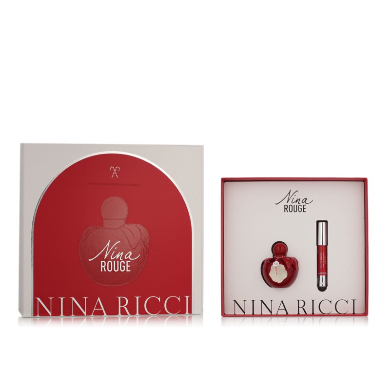 Cofanetto Profumo Donna Nina Ricci Nina Rouge EDT 2 Pezzi