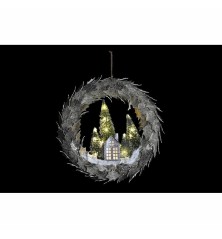 Ghirlanda di Natale Home Decor LED 46 x 7,5 x 46 cm