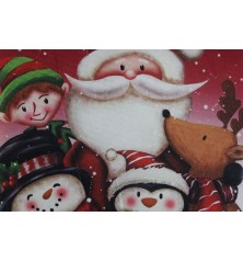 Cuscino DKD Home Decor Natale Multicolore 40 x 10 x 40 cm (2 Unità)