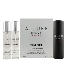 Cofanetto Profumo Uomo Chanel Allure Homme Sport EDT 2 Pezzi