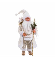 Babbo Natale Bianco 32 X 25 X 87 CM