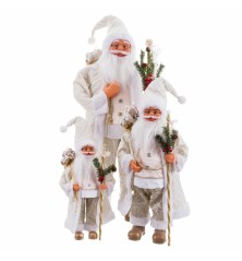 Babbo Natale Bianco 32 X 25 X 87 CM